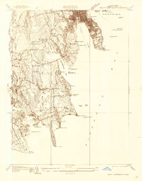 South Dartmouth topographic map thumbnail