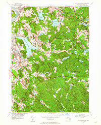 South Groveland 1952 topographic map thumbnail