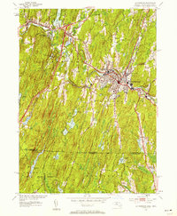 Southbridge 1952 topographic map thumbnail
