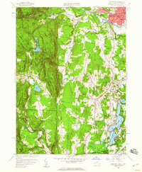 Southwick 1958 topographic map thumbnail