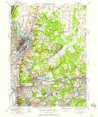 Springfield North 1946 topographic map thumbnail