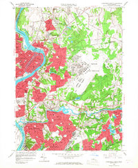 Springfield North 1958 topographic map thumbnail