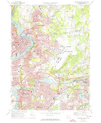Springfield North 1972 topographic map thumbnail