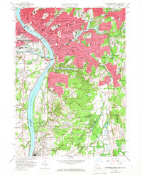 Springfield South 1958 topographic map thumbnail