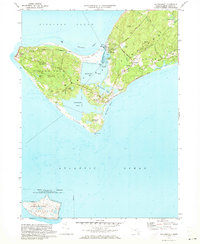 Squibnocket 1972 topographic map thumbnail