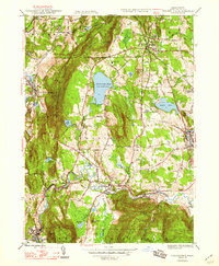 Stockbridge 1948 topographic map thumbnail