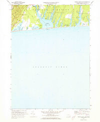 Tisbury Great Pond 1972 topographic map thumbnail