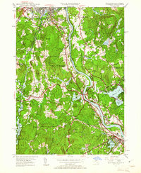 Tyngsboro 1950 topographic map thumbnail