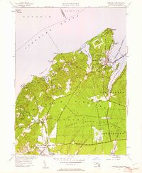 Vineyard Haven 1951 topographic map thumbnail