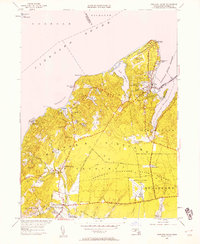 Vineyard Haven 1951 topographic map thumbnail