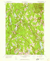 Wachusett Mtn 1956 topographic map thumbnail