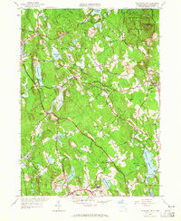 Wachusett Mtn 1956 topographic map thumbnail