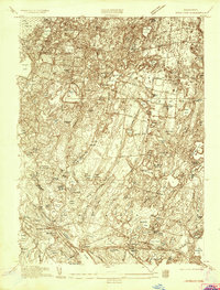Wareham 1935 topographic map thumbnail