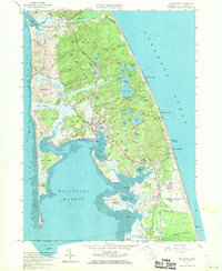 Wellfleet 1958 topographic map thumbnail