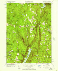 West Granville 1955 topographic map thumbnail