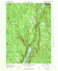 West Granville 1971 topographic map thumbnail