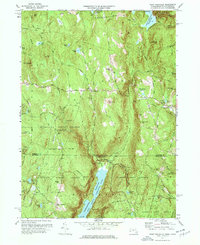 West Granville 1971 topographic map thumbnail