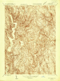 Westhampton 1946 topographic map thumbnail