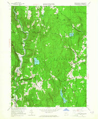 Westhampton 1955 topographic map thumbnail