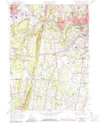 West Springfield 1958 topographic map thumbnail