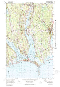 Westport 1977 topographic map thumbnail