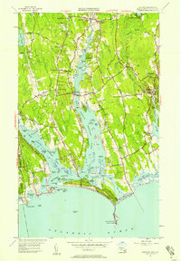 Westport 1951 topographic map thumbnail