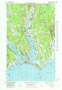 Westport 1977 topographic map thumbnail