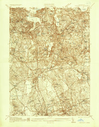 Weymouth 1936 topographic map thumbnail