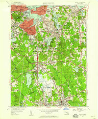Weymouth 1947 topographic map thumbnail