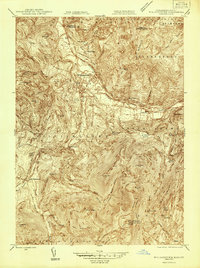 Williamstown 1946 topographic map thumbnail