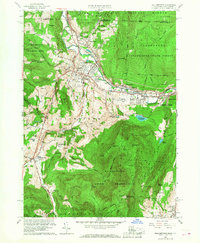 Williamstown 1960 topographic map preview
