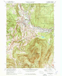 Williamstown 1973 topographic map thumbnail