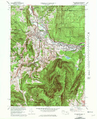 Williamstown 1973 topographic map thumbnail