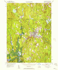 Winchendon 1954 topographic map thumbnail