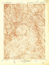 Windsor 1946 topographic map thumbnail