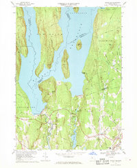 Winsor Dam 1967 topographic map thumbnail