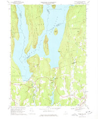 Winsor Dam 1967 topographic map thumbnail