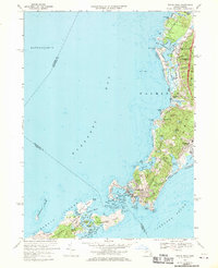 Woods Hole 1967 topographic map thumbnail