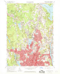 Worcester North 1960 topographic map thumbnail