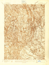 Woronoco 1937 topographic map thumbnail