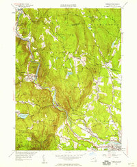 Woronoco 1951 topographic map thumbnail