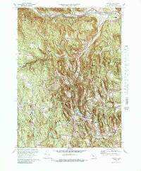Ashfield 1971 topographic map thumbnail