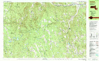 Ashfield 1990 topographic map thumbnail