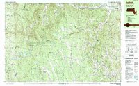 Ashfield 1990 topographic map thumbnail