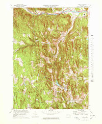 Ashfield 1971 topographic map thumbnail