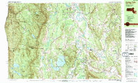Ashley Falls 1987 topographic map thumbnail