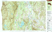 Ashley Falls 1997 topographic map thumbnail