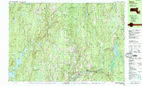 Barre 1988 topographic map thumbnail