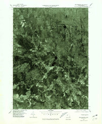 Belchertown 1975 topographic map thumbnail