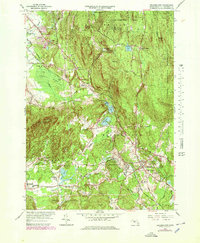 Belchertown 1964 topographic map thumbnail